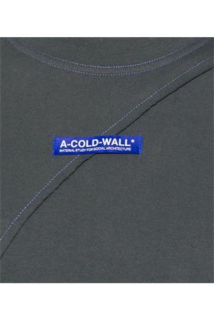 Slate grey cotton Aspect T-shirt A COLD WALL | ACWMTS199GRY